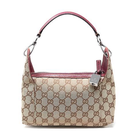 gucci borse tessuto logato bustina|Gucci handbags for sale.